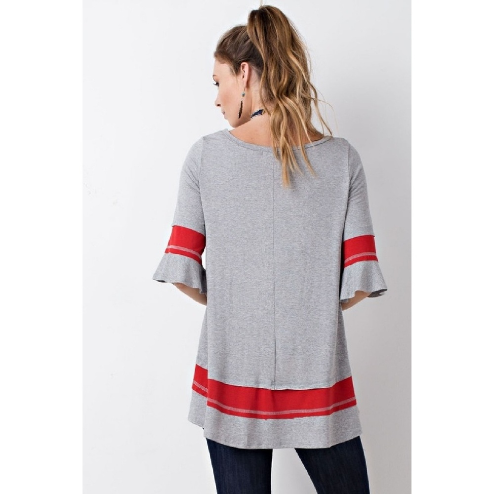 Lovely Loose Fit Babydoll Tunic - Picture 4 of 4