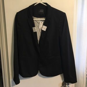 Black, The Madison Piped Blazer from the Limited