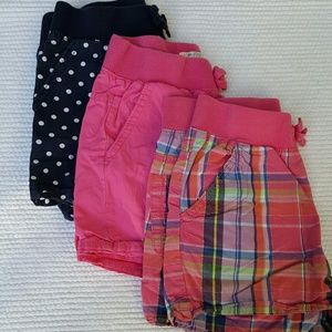 Bundle of girls shorts from Childrens Place