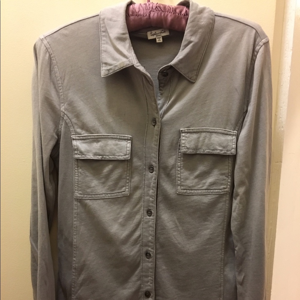 Splendid Cotton Button Up