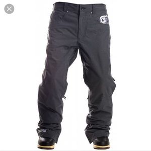 Nomis Denim Shell Snowboard Pants NWT