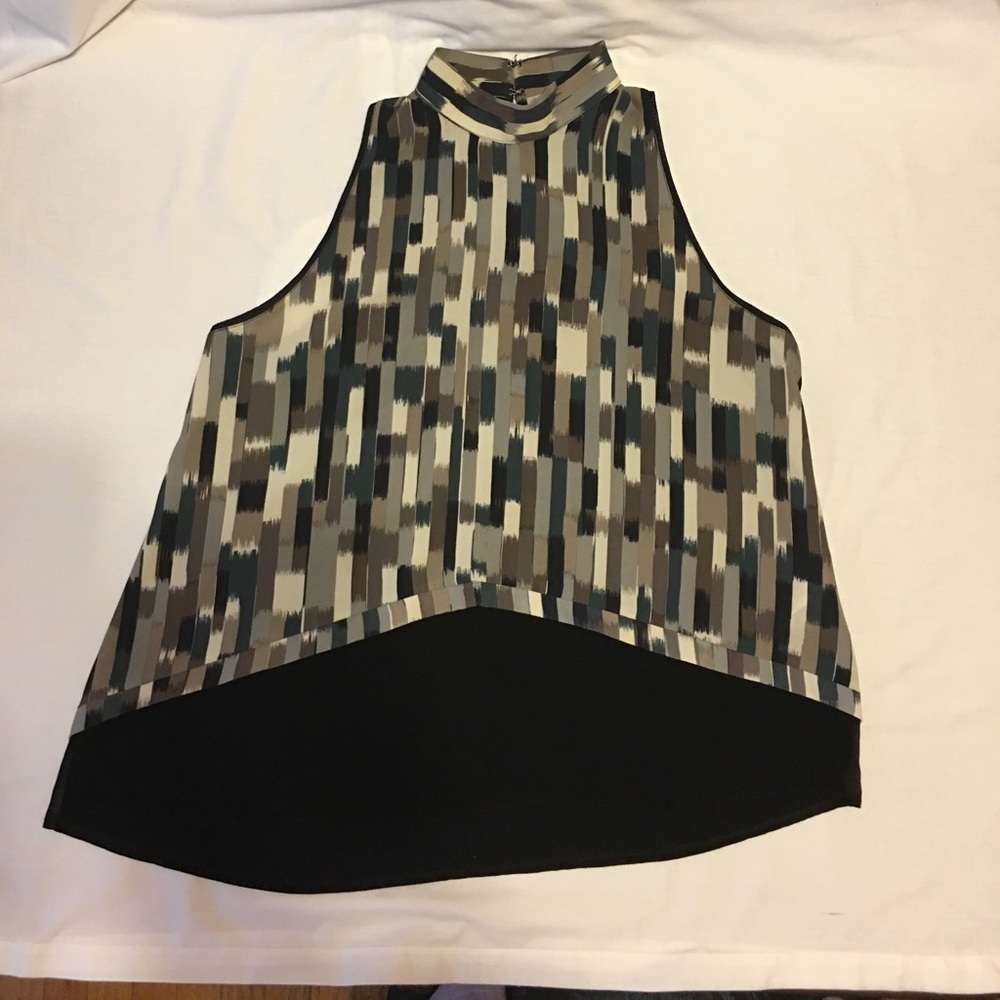 Zara W/B Collection Sleeveless Shirt