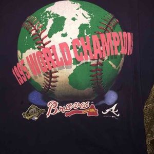 Vintage Atlanta Braves World Champions Shirt