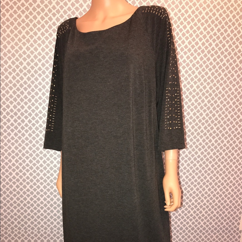 Rabbit Rabbit Rabbit Plus Size 20W Studded Dress