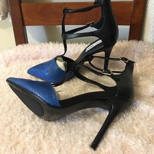 NEW Steve Madden Pardon Blue Multi 7.5