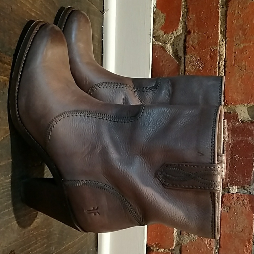 Grey Frye Boots