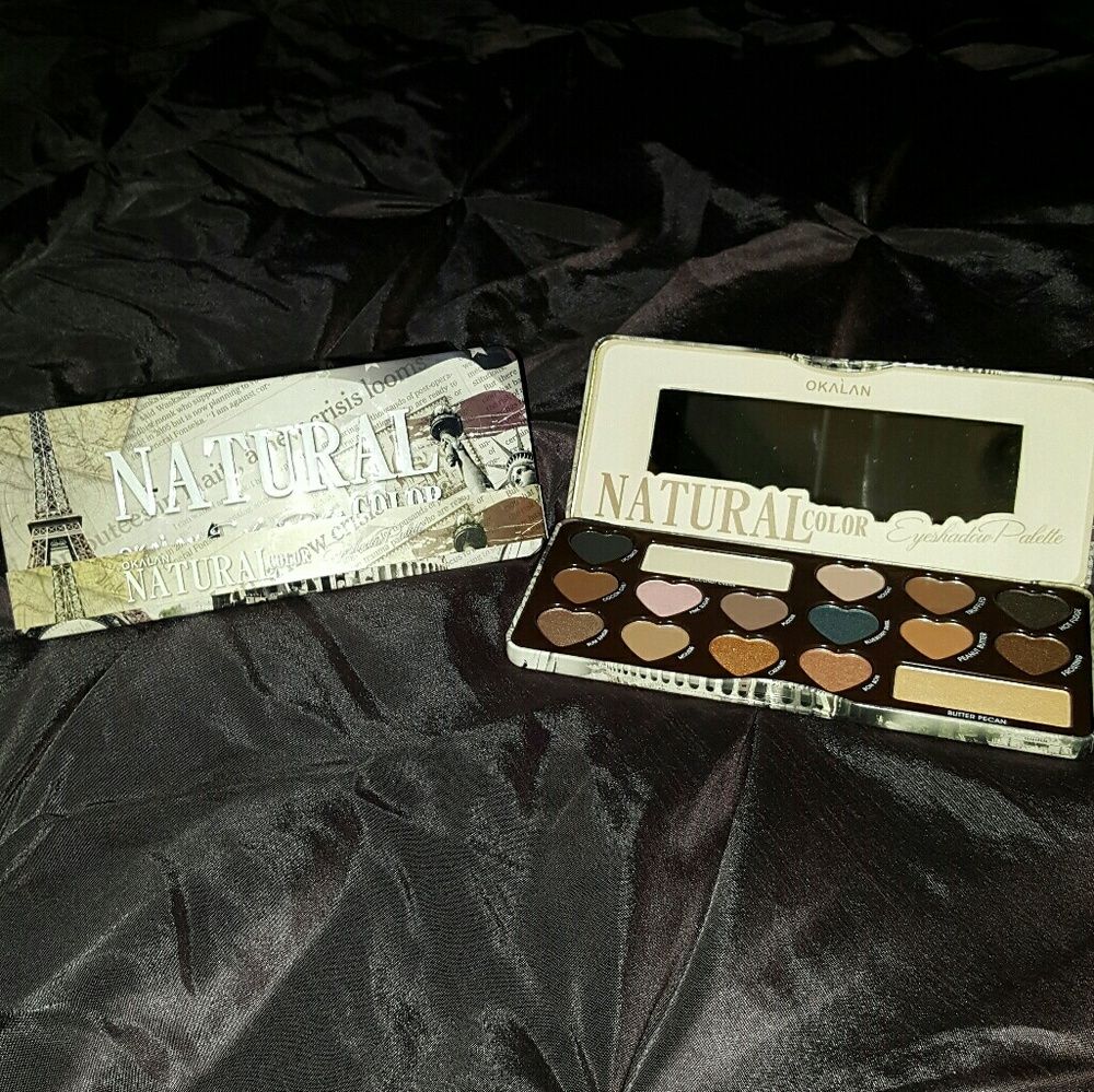 NIB Okalan Nautral Color Eyeshadow Palette