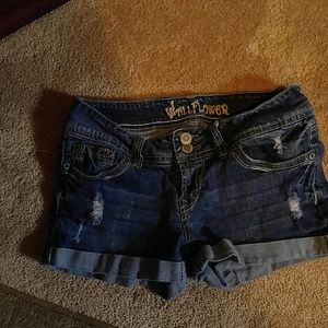 Juniors denim blue shirts