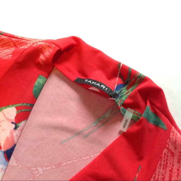 NWT TAHARI Shira Knit Zipper Hi-Low Tunic Tank - Picture 4 of 5