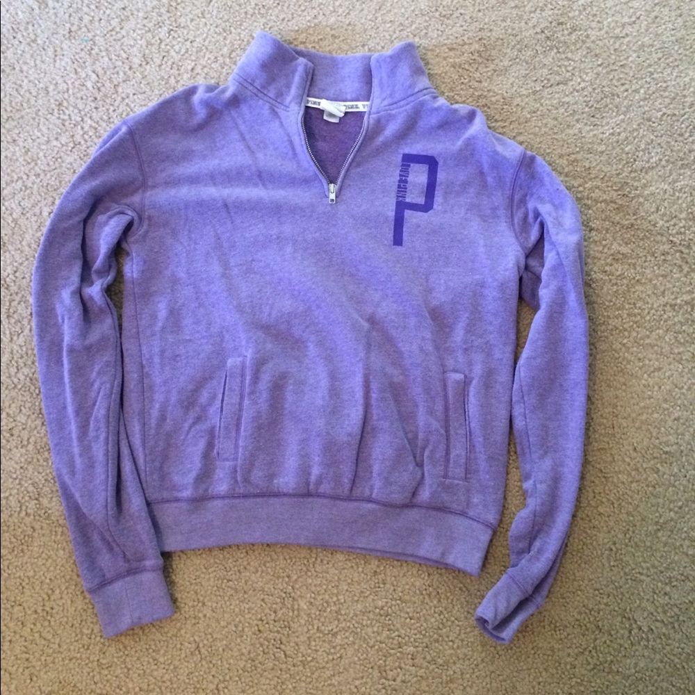 Victoria's Secret PINK 1/4 Zip sweatshirt