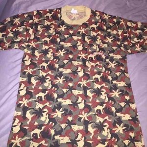 Vintage Camoflauge Camel Shirt