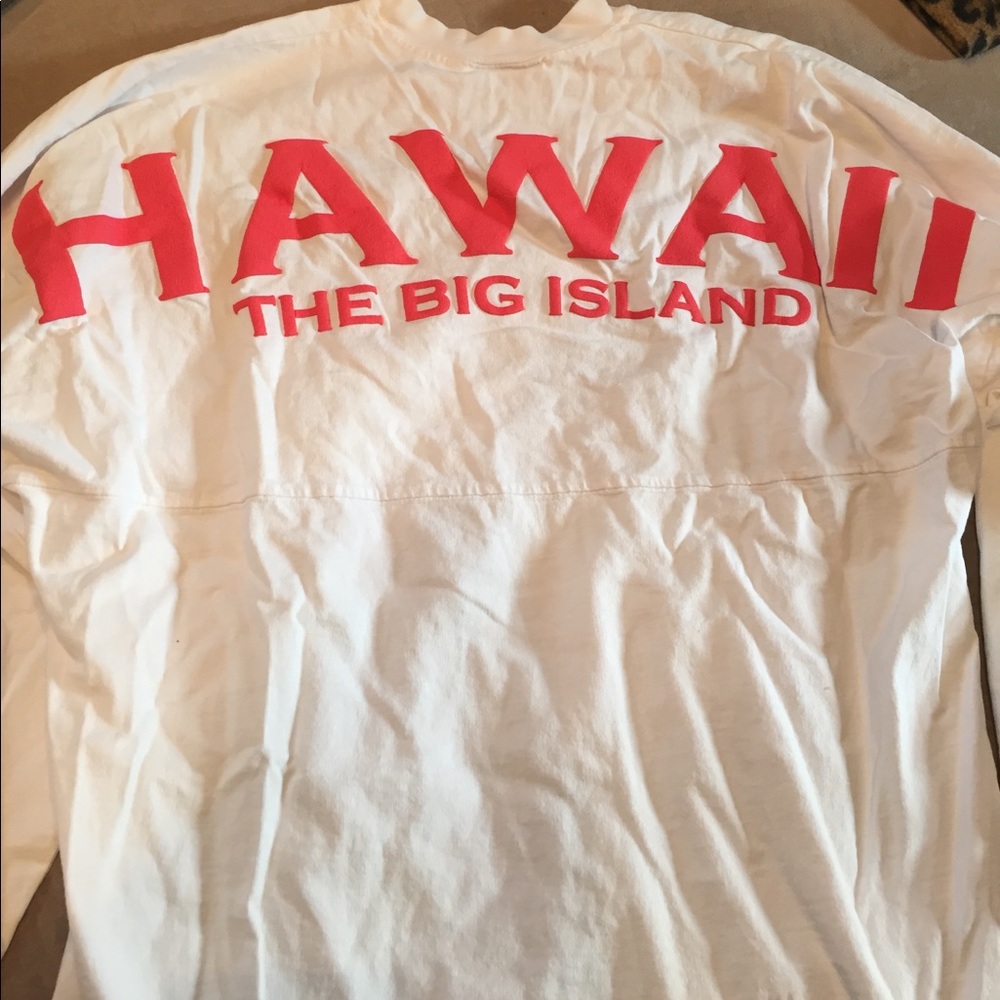 Spirit active Hawaii across the back long sleeve