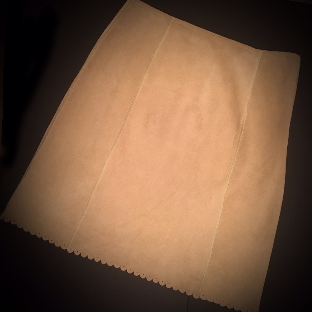 Free People Suede Skirt