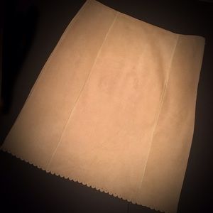 Free People Suede Skirt