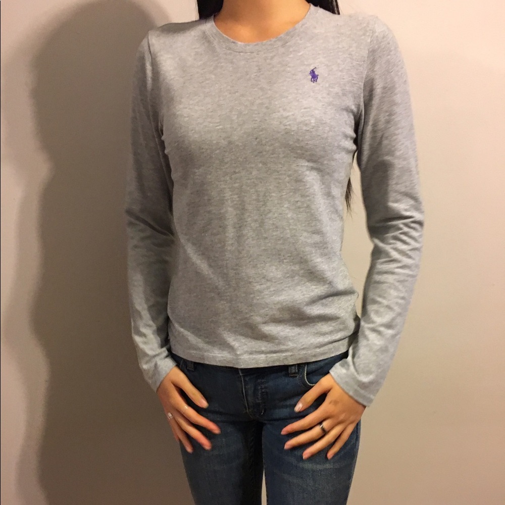 Ralph Lauren casual gray tee
