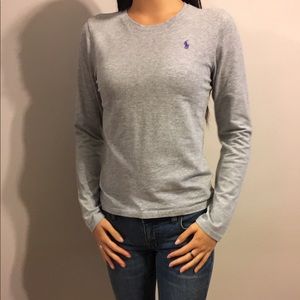Ralph Lauren casual gray tee