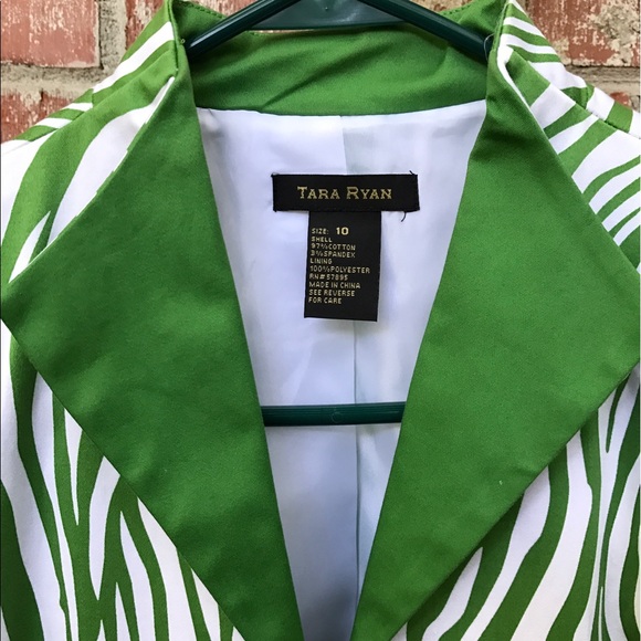 ⚡️Tara Ryan Zebra Open Blazer - Picture 3 of 5