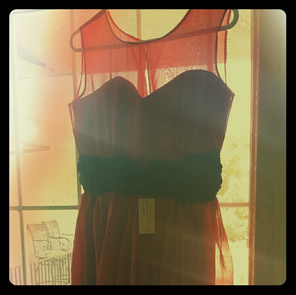 Beautiful,  elegant  Tea length  dress