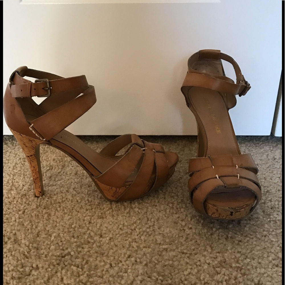 Audrey Brooke Camel Sandals