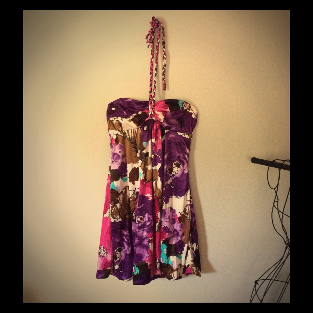 Flattering swim dress