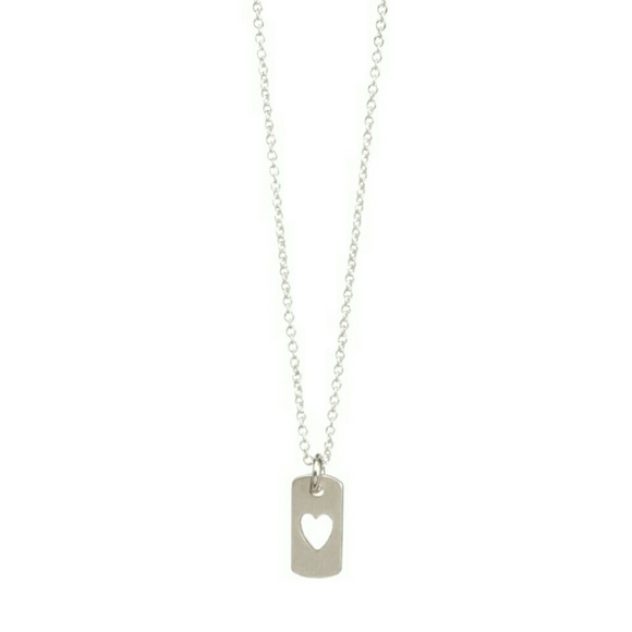 3 Heart Tag Gold Dipped Bridesmaid Necklaces - Picture 8 of 10