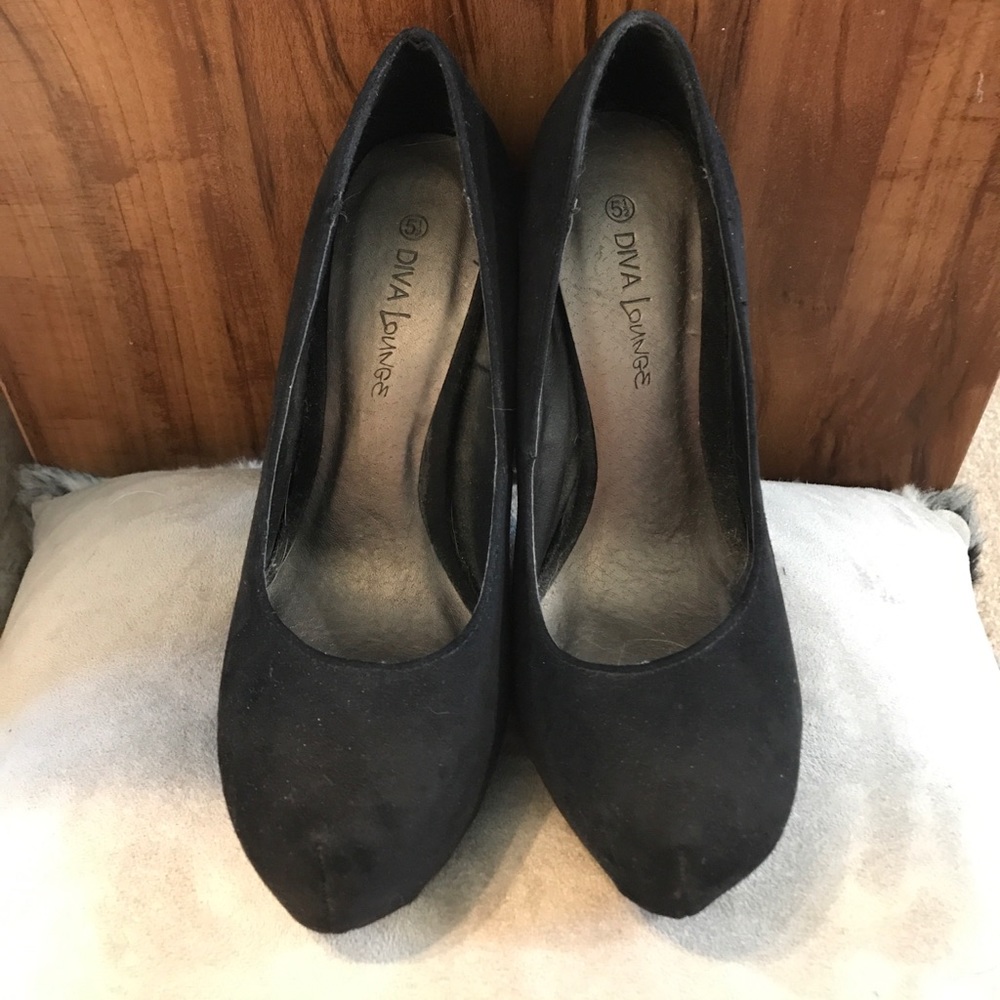 Black heels