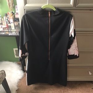 Ted Baker Dresses - Ted Baker Kida Monochrome Floral Shift Dress Ted Baker Dresses - Ted Baker Kida Monochrome Floral Shift Dress