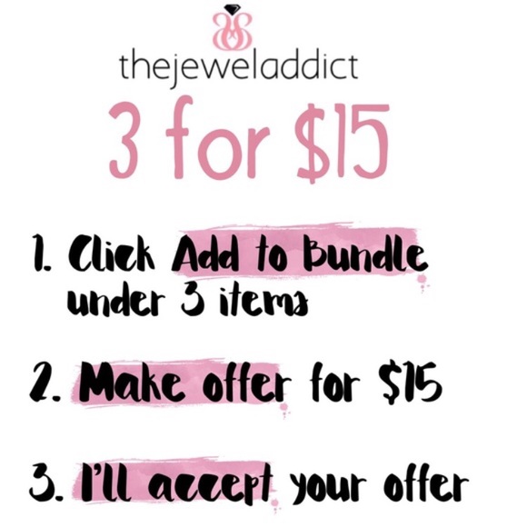 3 for 15🎀 crystal clear faux druzy earrings - Picture 4 of 7