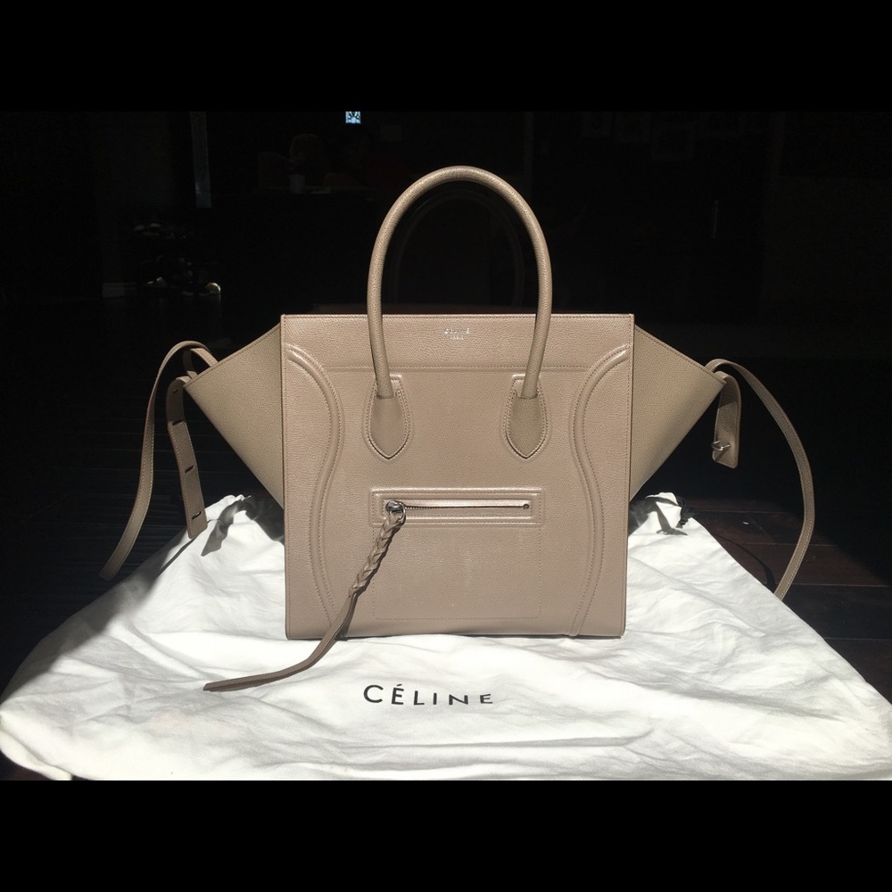 Hardly used Large Celine Phantom Luggage bag!