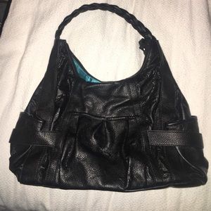 Aldo Real Black Leather Bucket bag