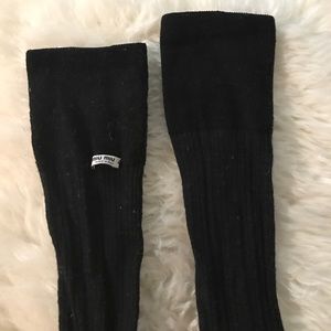 Miu Miu Thigh High socks XS