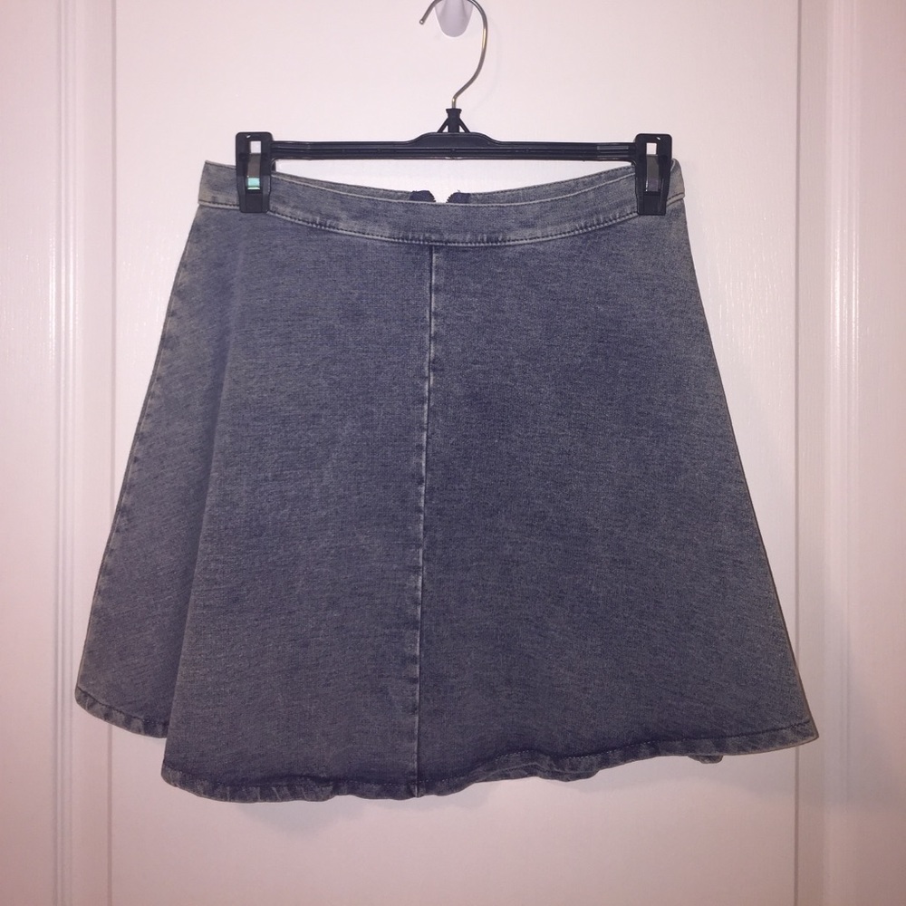 Denim Skater Skirt