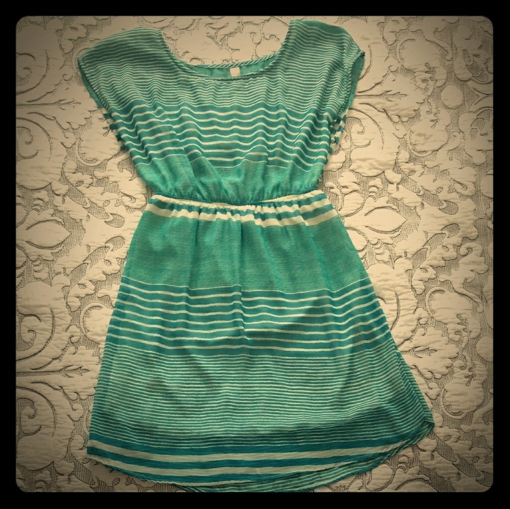 Prevett striped short sleeve Dress  M