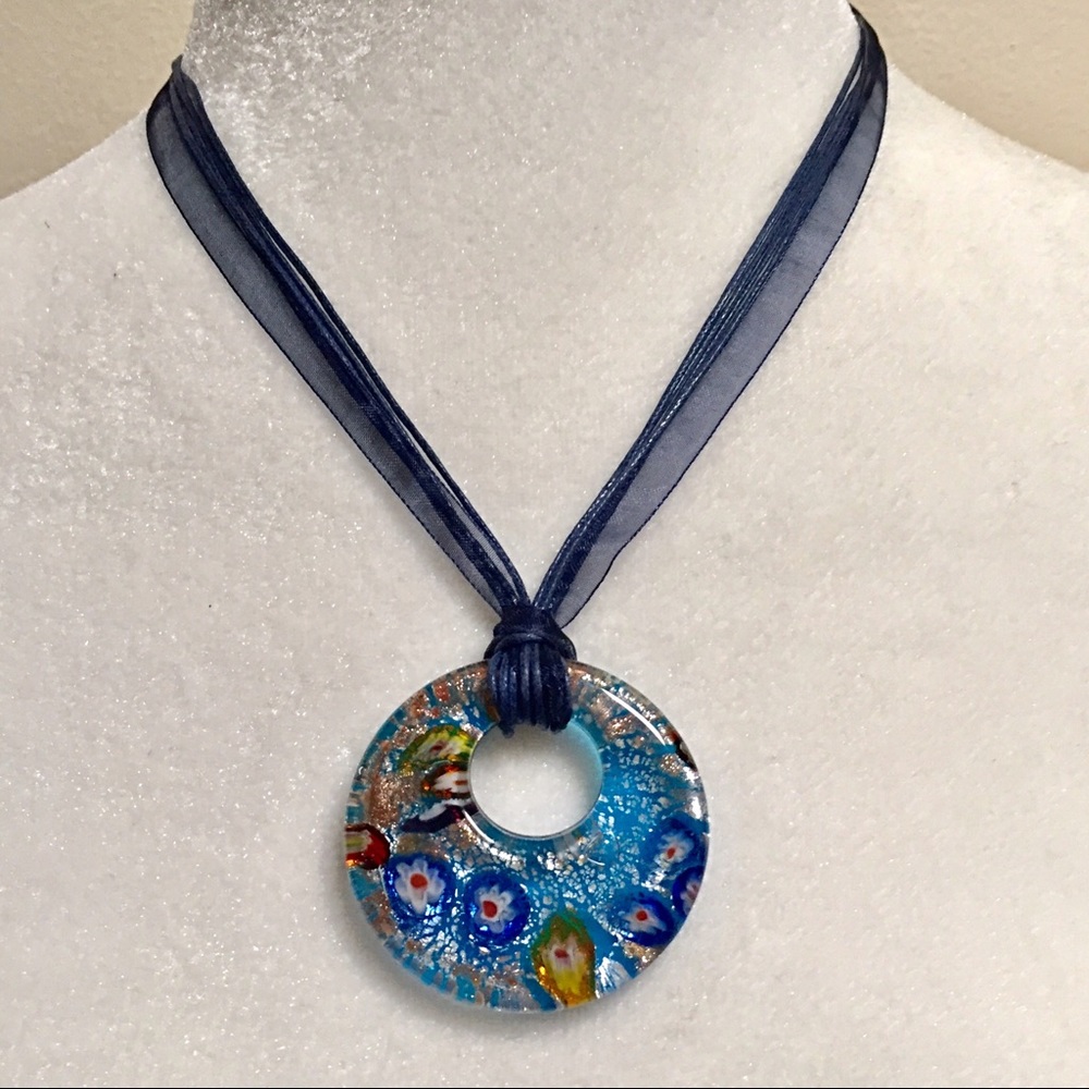 Watercolor Art Necklace