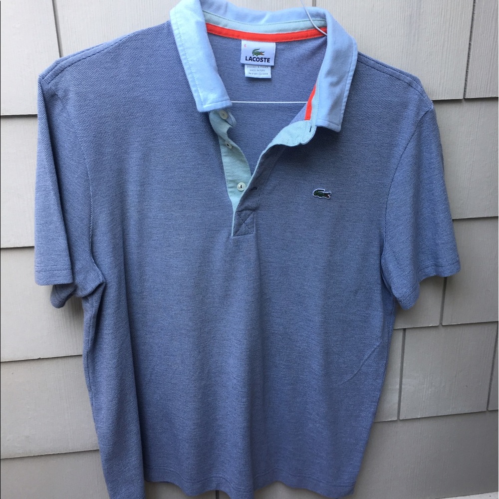 ‼️LAST CHANCE‼️Lacoste Multicolor ShortSleeve Polo