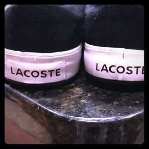 LaCoste gym shoes