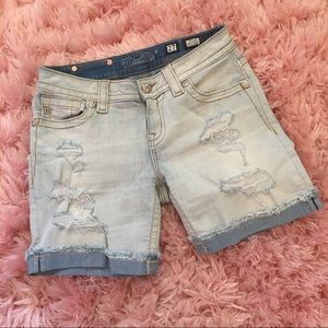 ☀️ Distressed Miss Me Shorts