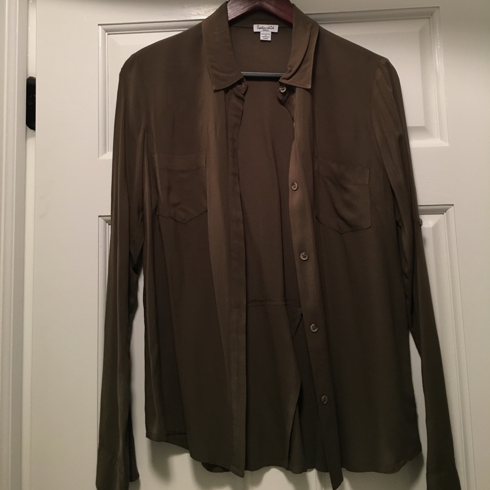 Splendid button down blouse