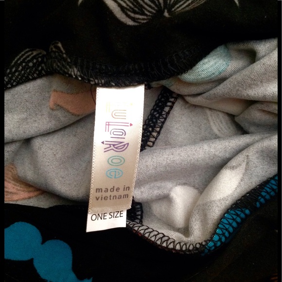 🦄Lularoe Mustache Leggings🦄 - Picture 2 of 4