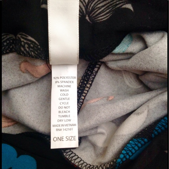 🦄Lularoe Mustache Leggings🦄 - Picture 3 of 4