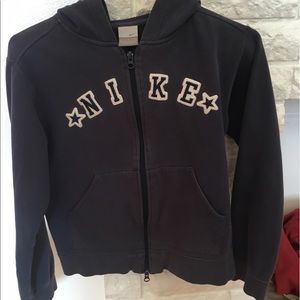 Nike navy hoodie (large, youth)
