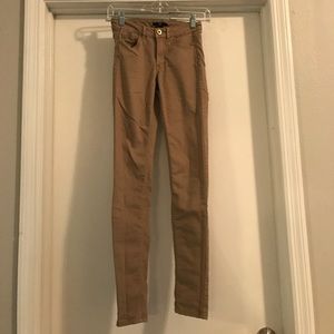 BEIGE H&M jeans. Worn but no wear down.