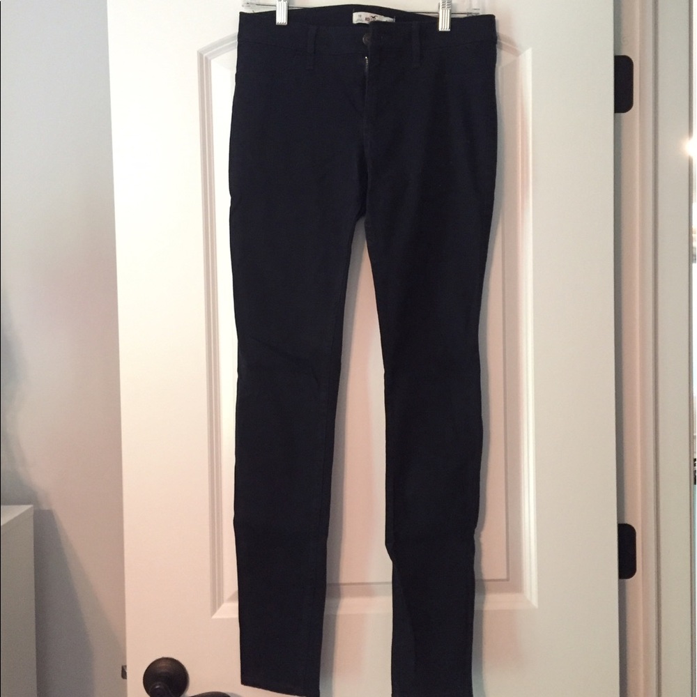Navy jeans