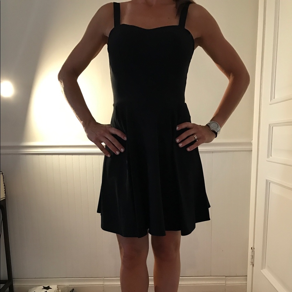 Open Back Little Black Dress