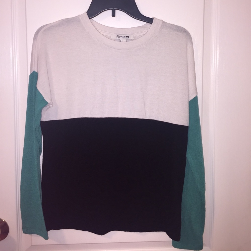 Multicolored long sleeve shirt