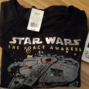 Star Wars BNWT Long Sleeve Sweatshirt