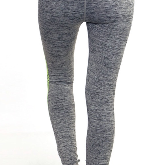 Heathered Lined Active Pants - Picture 6 of 7