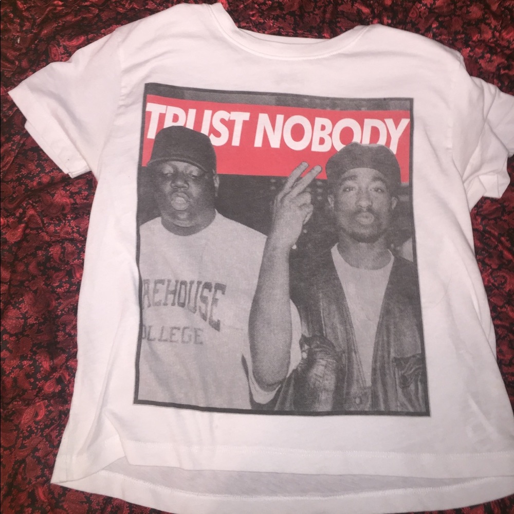 Trust Nobody Crop Top with Biggie And Tupac!