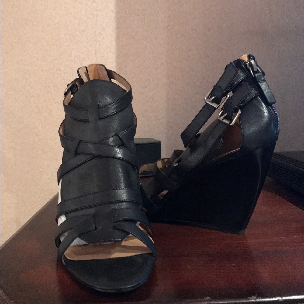Nine West wedges-Size 10 &a Size 8