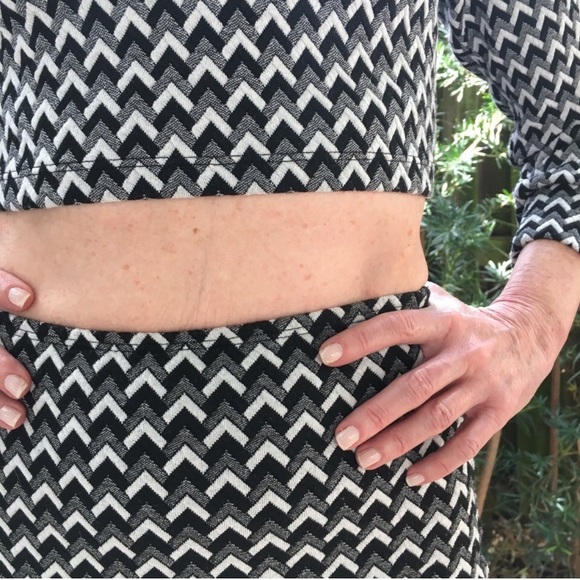 American apparel two piece houndstooth set - Picture 2 of 4